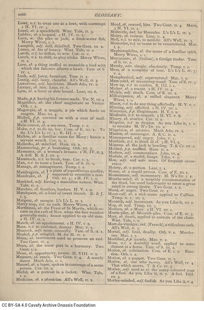 18 x 12 cm; 2 s.p. + VIII p. + 1075 p. + 7 s.p., l. 1 handwritten note in Gothic writing in black ink on verso, p. [I] half-t